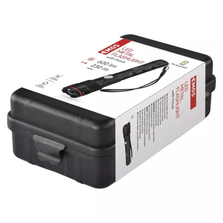 Emos P3116 LED nabíjecí kovová svítilna 600 lm