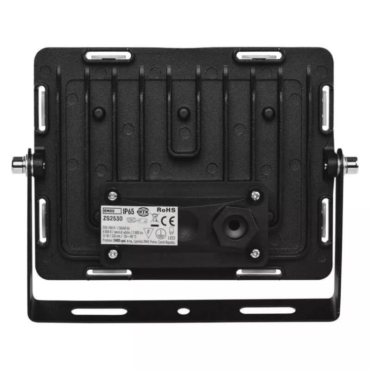 Emos ZS2530 Reflektor LED ILIO 31 W, černý, neutrální bílá