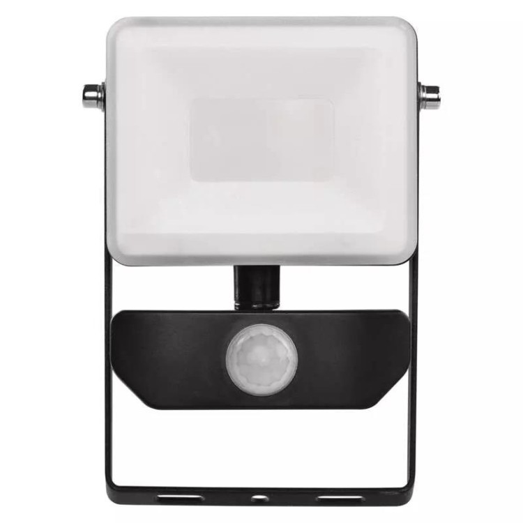 Emos ZS2910 LED reflektor ILIO s pohybovým čidlem, 10,5 W, černý, neutrální bílá