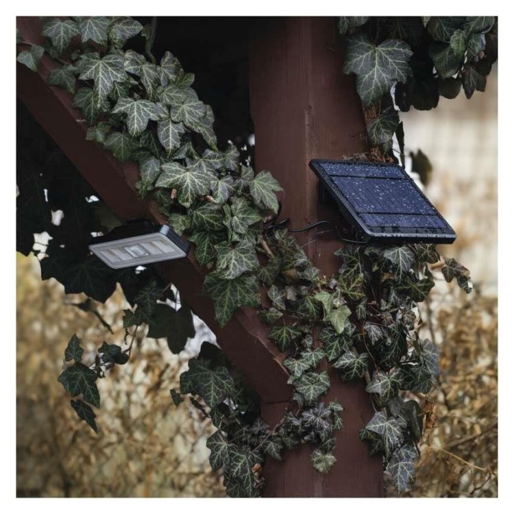 EMOS ZG112S Solární LED reflektor SUNNO s pohybovým čidlem, černý,neutrální bílá