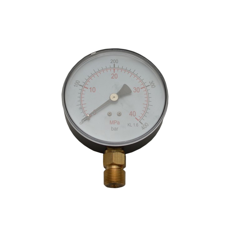 Manometr-100 - M20x1,5 mm 400 bar spodní vývod