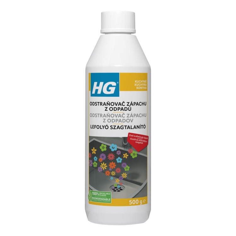 HG 624 Odstraňovač zápachů z odpadů 500 ml