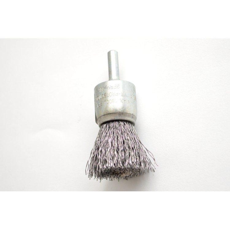 Kartáč drátěný 25x68x6 čelní stopka dr.0.3