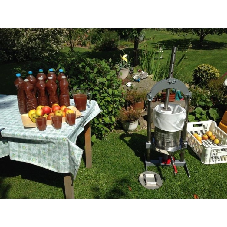 VARES Lis na ovoce HYDRAULIC 18 L - nerez