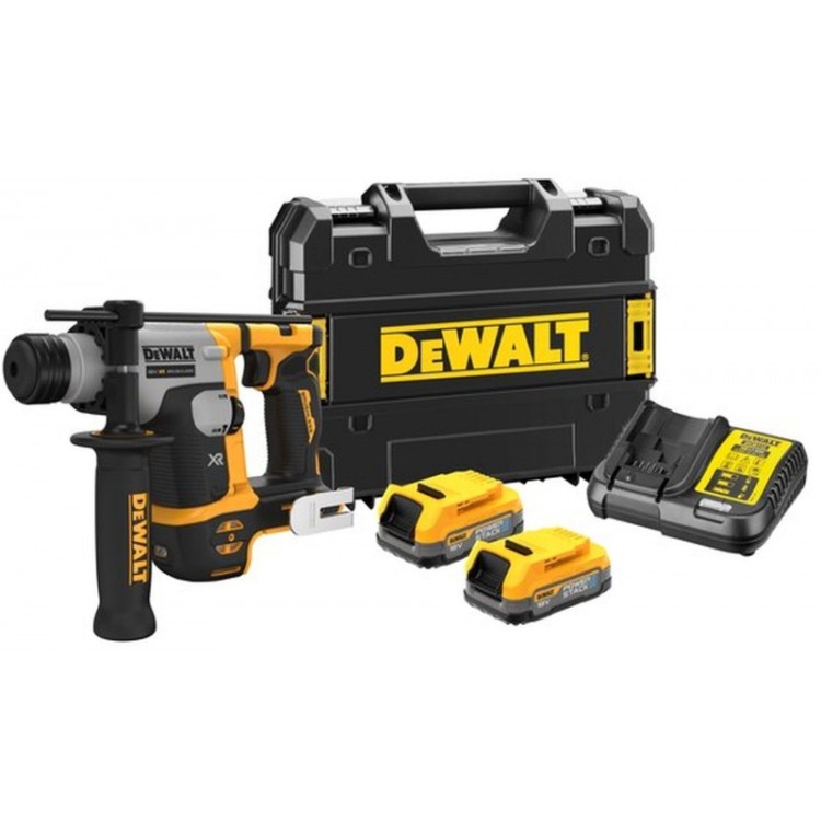 DeWalt DCH172E2T-QW Kladivo vrtací SDS+ XR 18V 2x 1,7Ah Li-Ion POWERSTACK