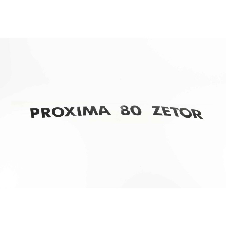 Nápis Zetor Proxima 80 pravý  65802114