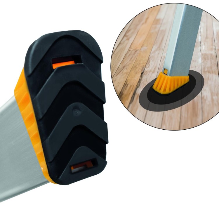 Schůdky AL 1x4 MAX jednostranné s madlem