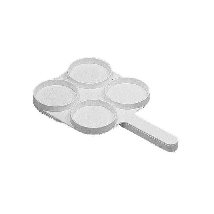 Terč testovací k testu mléka bílý