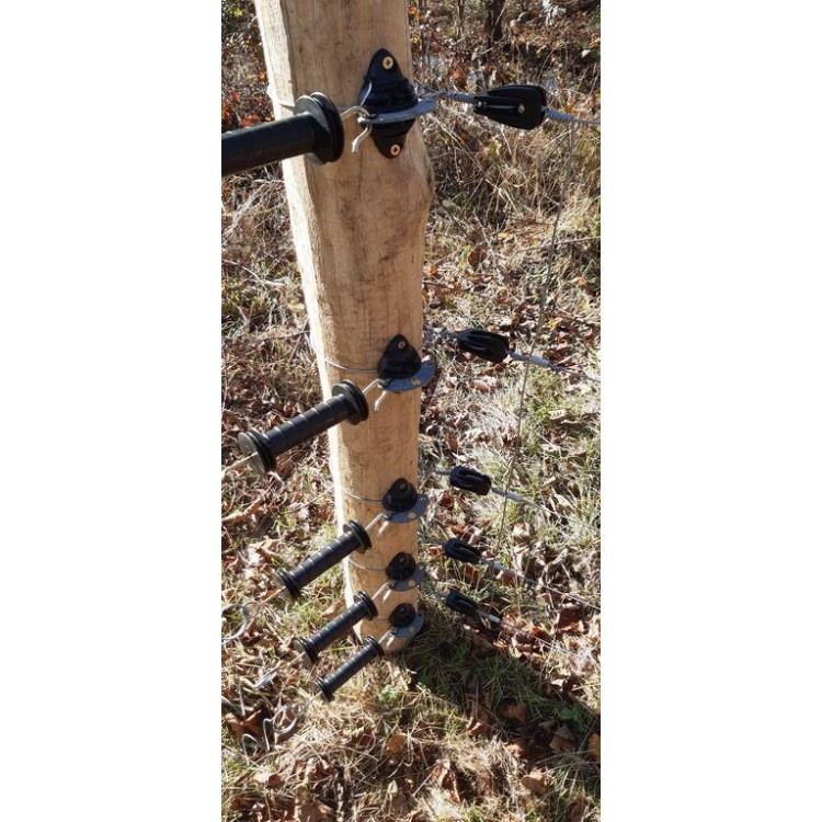 33778 Držák k brance pro elektrické ohradníky STANDARD+ neonové barvy oranžový