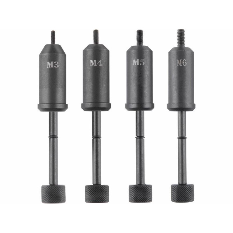 Extol 4770628 Kleště nýtovací s otočnou hlavou COMBO, pro nýt. matice M3-M6