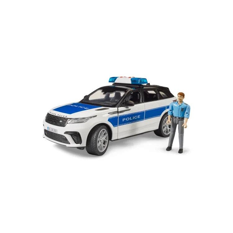 Bruder 02890 Range Rover policejní vozidlo s policistou