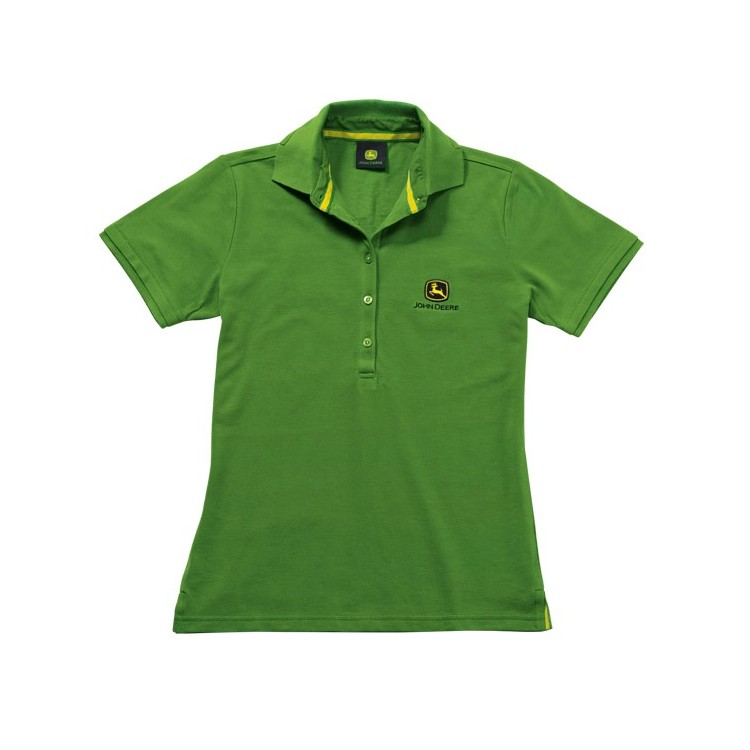 Polokošile dámská John Deere zelená