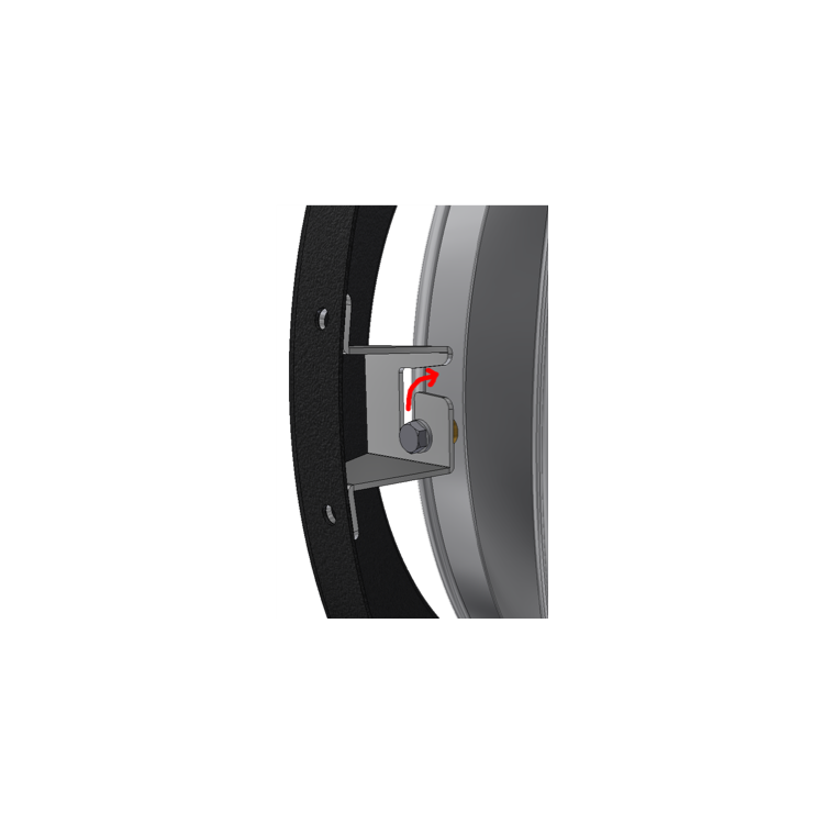 MASTER Hadice pružná PVC průměr 34cm délka 7,6m s adaptérem