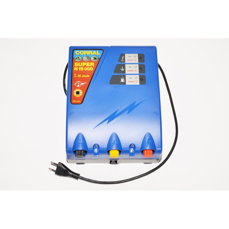 Ohradníkový zdroj Corral Super N15000