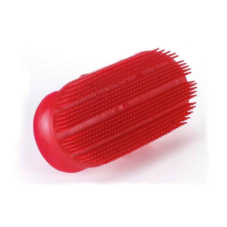 KERBL Hřbílko masážní, červená