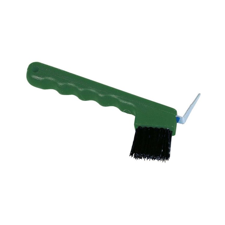 Háček na kopyta z odolného plastu zelený