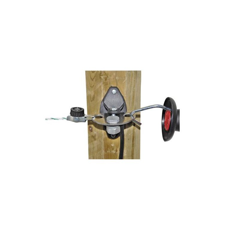 Izolátor pro elektrické ohradníky AKO, koncový k brance třístranný, balení 2 ks