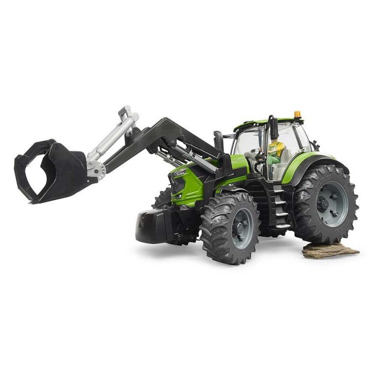 Bruder 3161 Traktor Deutz 8230 TTV s přední lžící