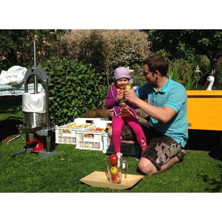 VARES Lis na ovoce HYDRAULIC 18 L - nerez