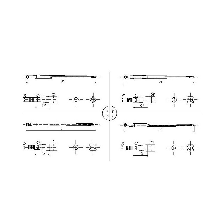 Špice čelního nakladače 1000mm