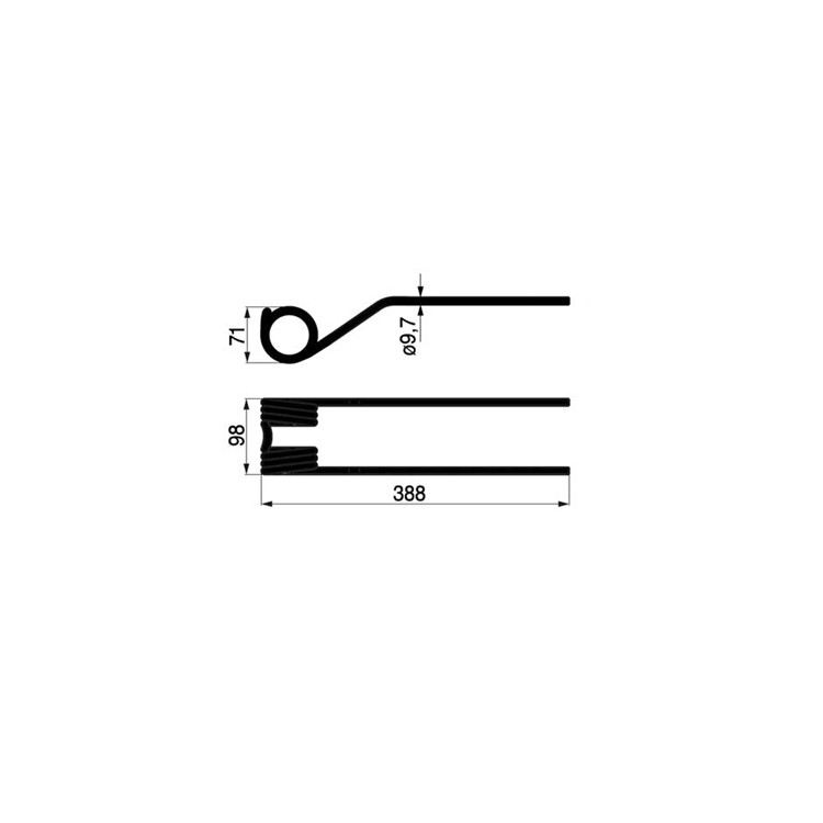 Pružina TS 781, TH 450 Hydro