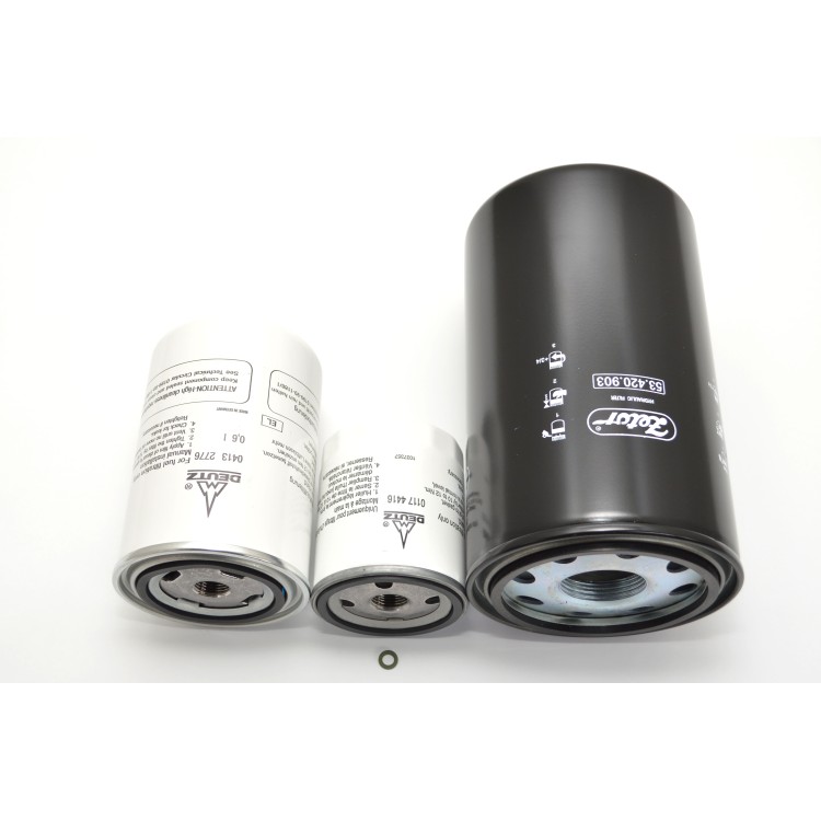 Sada filtrů Major - motor Deutz - servisní prohlídka 500+2500 Mth 902999502