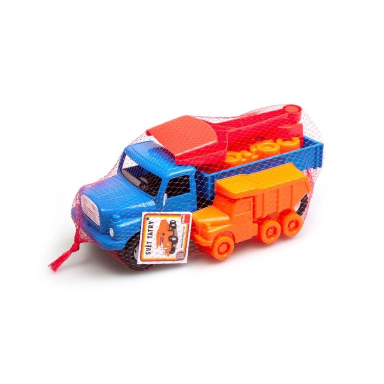 Dino Toys 645394 Auto na písek Tatra 148 modrá set 5 ks
