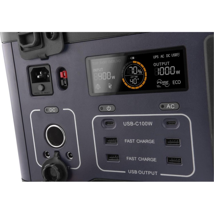 HERON 8896801 Stanice nabíjecí, 1200W, 921Wh