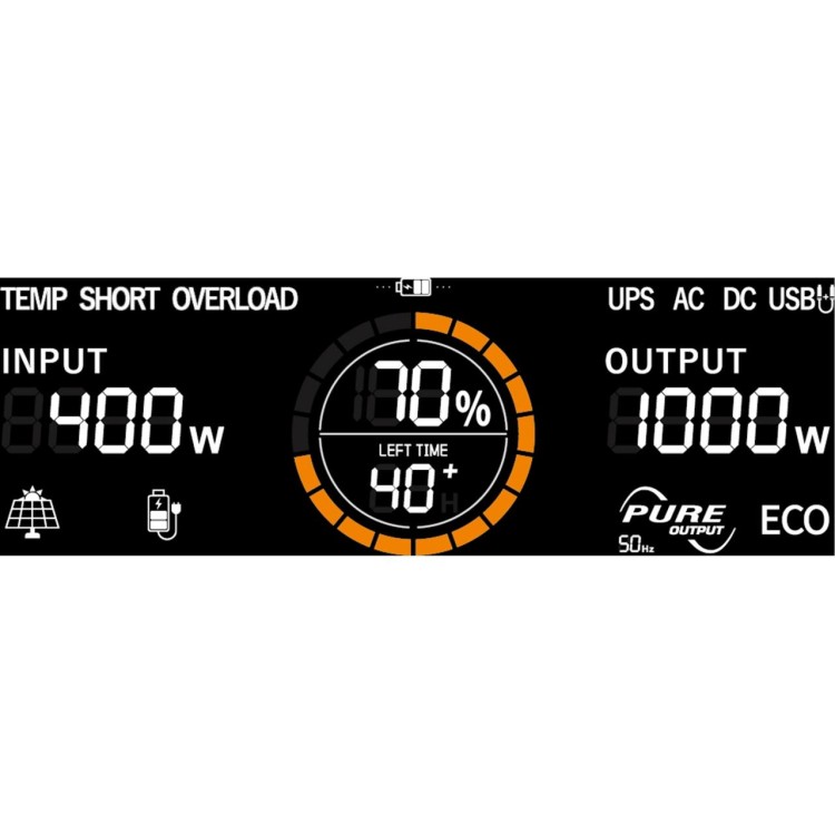 HERON 8896801 Stanice nabíjecí, 1200W, 921Wh