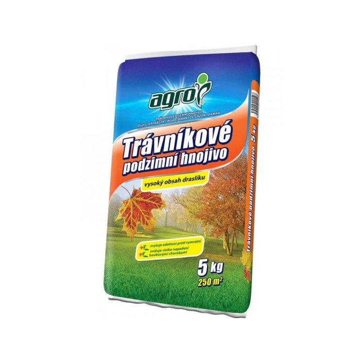 AGRO Podzimní trávníkové hnojivo 5 kg