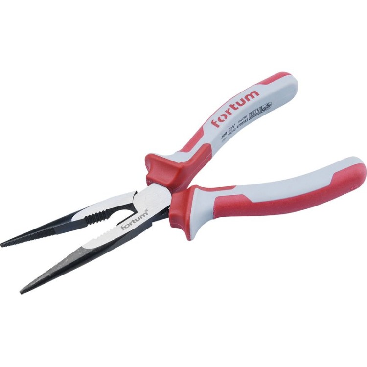 FORTUM 4770313 Kleště půlkulaté přímé, 200mm