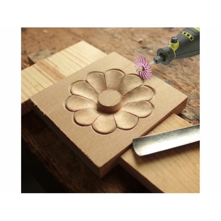 EXTOL 404177 Bruska přímá s ohebným nástavcem, 210ks, 135W