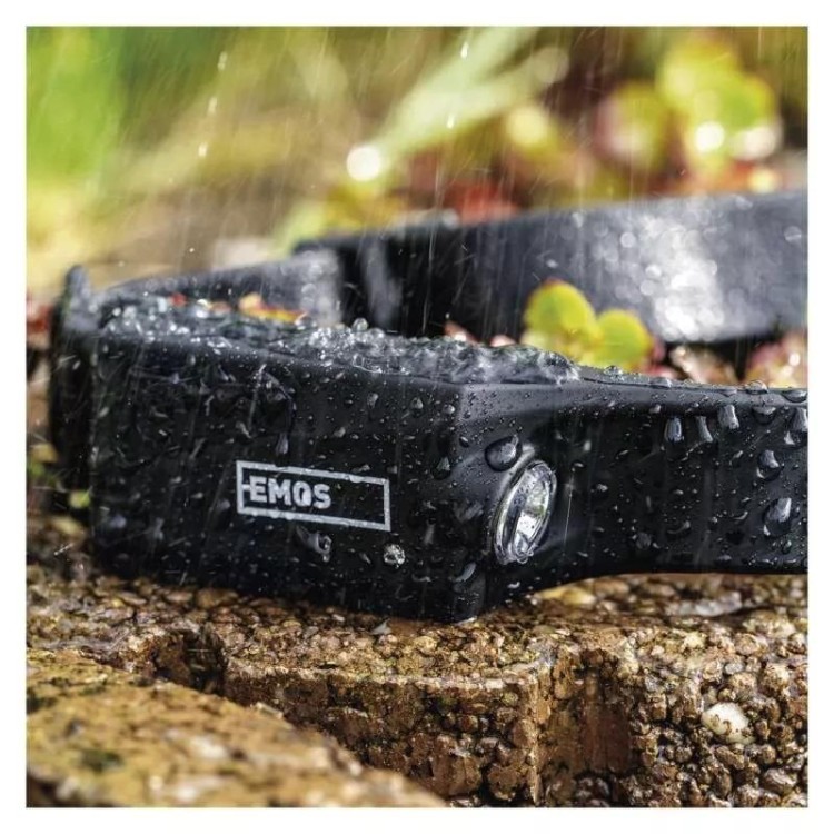 Emos P3541 Čelovka COB LED nabíjecí 380 lm, Li-Pol 1200 mAh