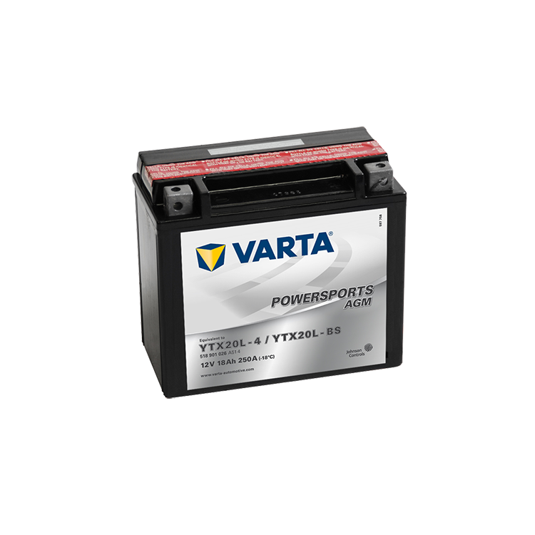 Baterie Moto 12V 18Ah 260A