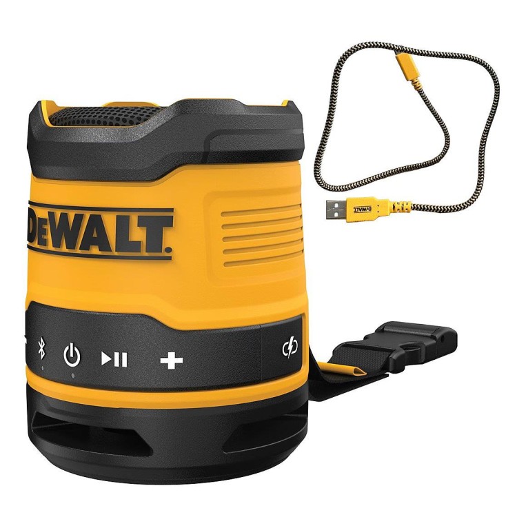 DEWALT DCR009 Blutooth reproduktor s USB-C napájením