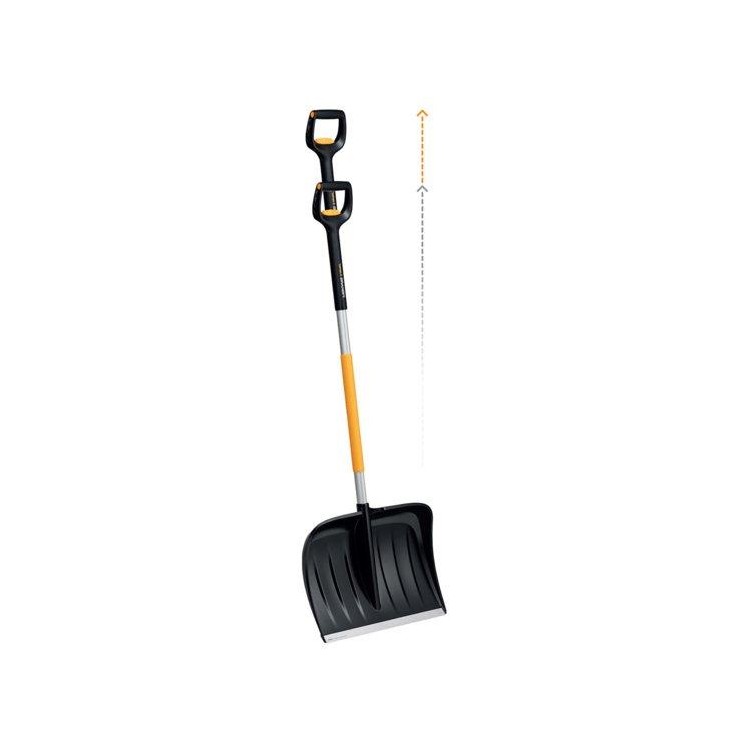 Fiskars 1057189 Shrnovač na sníh X-serie 53cm/143cm teleskop