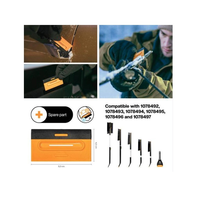 FISKARS 1078497 Škrabka na led Solid