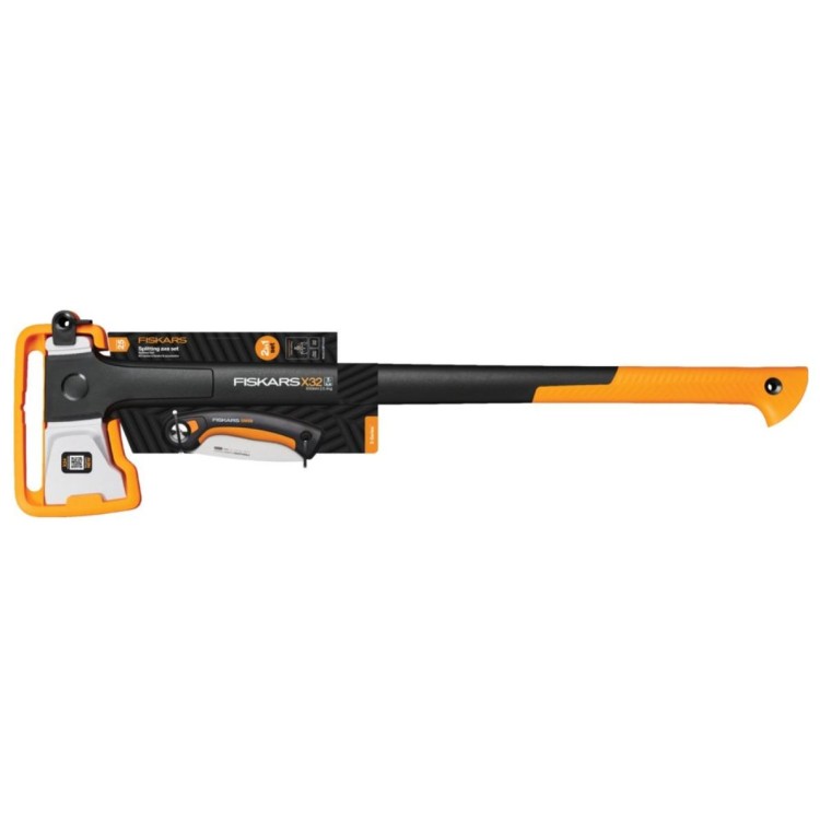 FISKARS 1075435 Set štípací sekera Fiskars X32 + skládací pila