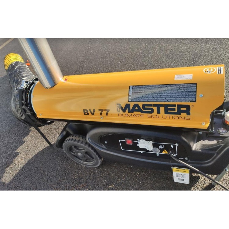 MASTER BV 77 E Topidlo naftové s nepřímým spalováním 21 kW