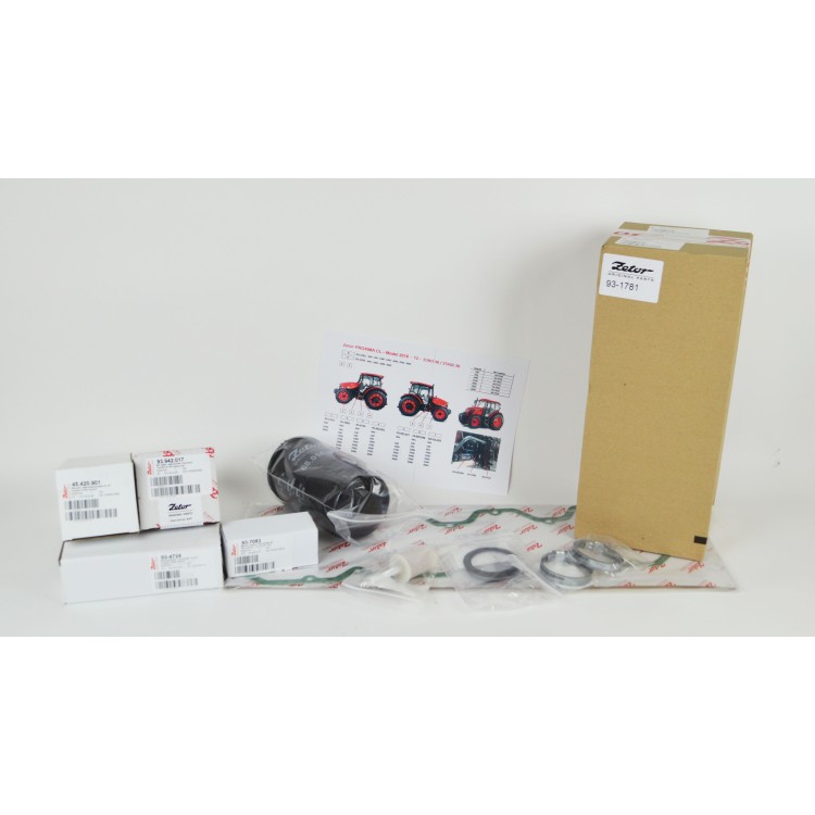 Sada filtrů Proxima  CL- T2 - servisní prohlídka 1000 Mth   937520