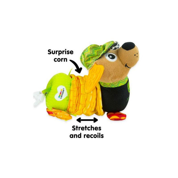 Pes plyšový Lamaze John Deere