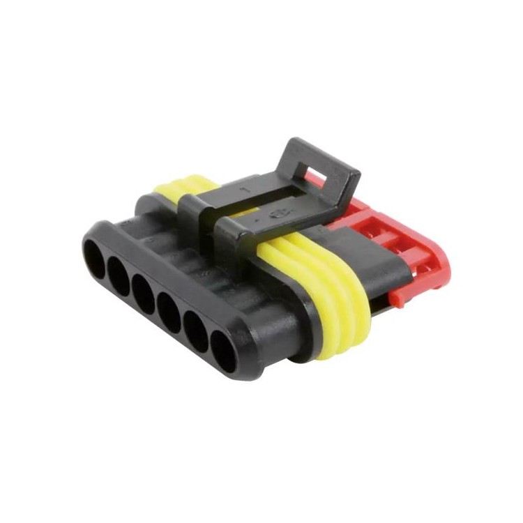 00131672 Pouzdro zásuvky 6- pólové, Superseal