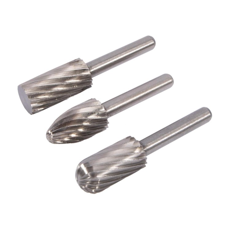 XTLINE XT164130 Rotační rašple kolíková, 1bal/3ks | 6,35 mm (1/4")