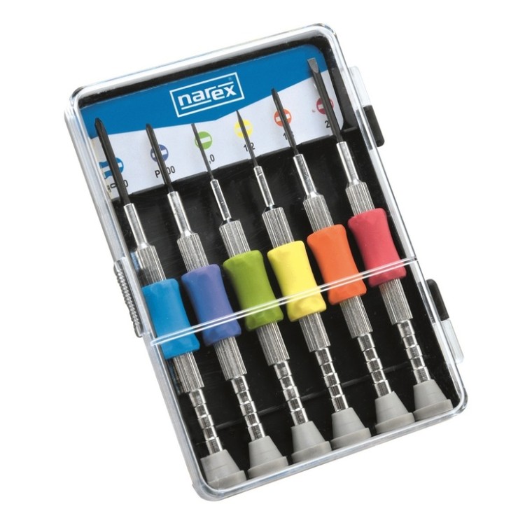 NAREX 443000913 Sada mikro šroubováků 6dílů