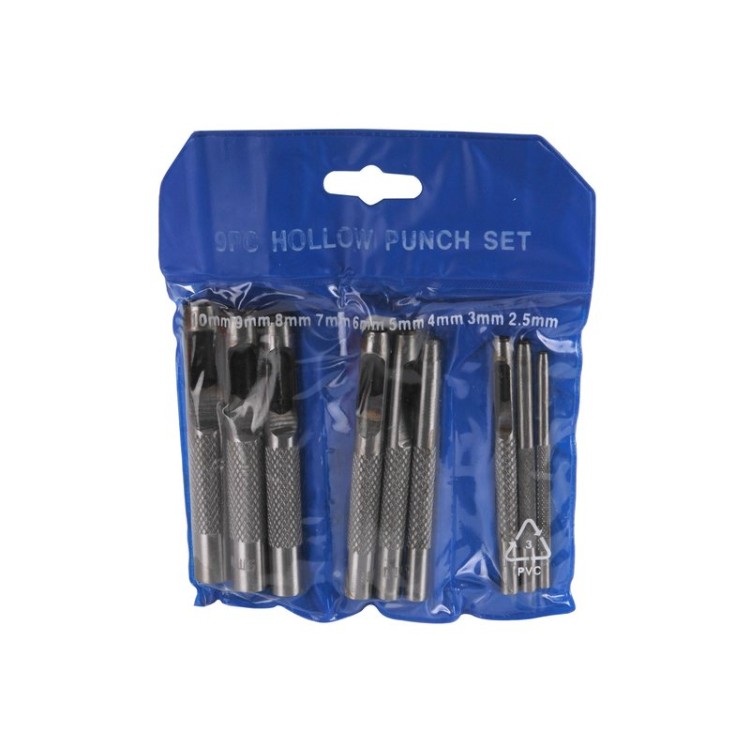 Děrovač kůže sada 2-10 mm 9 ks EXTOL