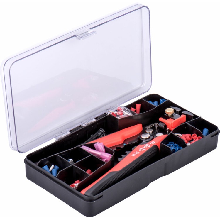 Extol Premium 8831126 Kleště odizolovací/krimpovací a koncovky, sada 231ks