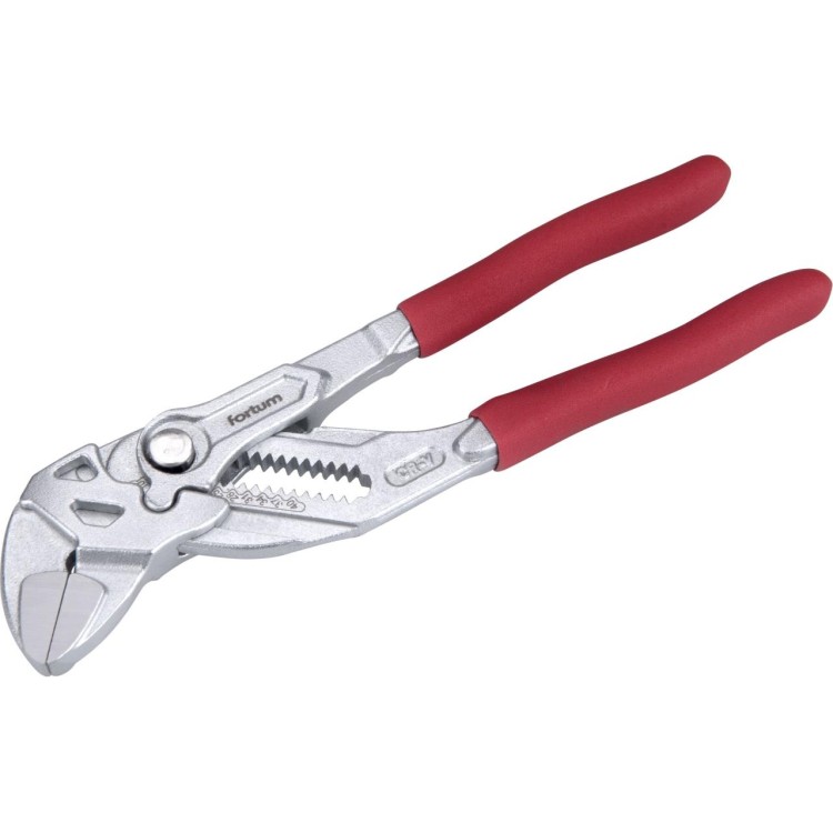 FORTUM 4770211 Klíč klešťový stavitelný, 180mm, CrV