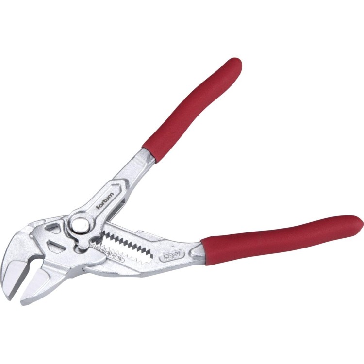 FORTUM 4770211 Klíč klešťový stavitelný, 180mm, CrV