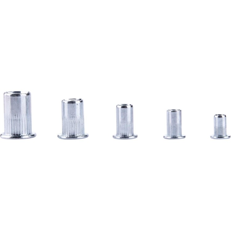 FORTUM 4770682 Matice nýtovací ocelové, sada mix 40ks, M3-M4-M5-M6-M8