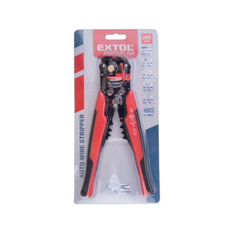 Kleště odizolovací/krimpovací automatické 210mm